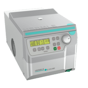 HERMLE Refrigerated Microlitre Centrifuge Model Z 216 MK with angle rotor 220.87 V14 for 24 x 1.5 ml (2.0 ml) tubes
